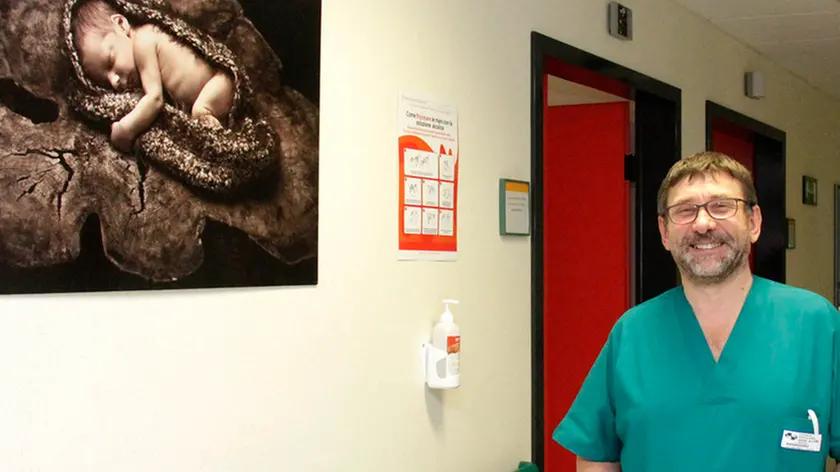 Bonaventura Monfalcone-14.01.2016 Reparto Ostetricia e primario Boschian-Bailo-Ospedale di san Polo-Monfalcone-foto di Katia Bonaventura