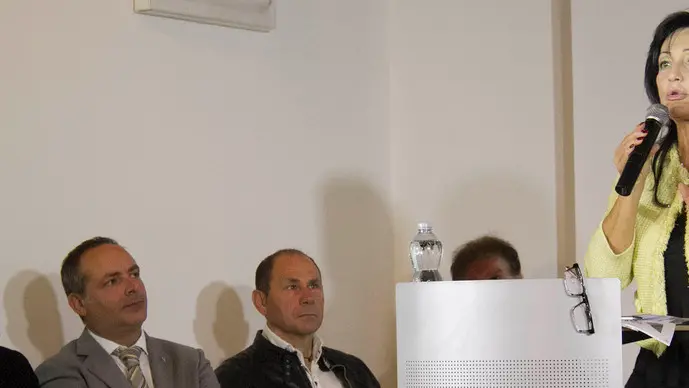 Bonaventura Monfalcone-10.11.2018 Riunione per i due anni di mandato del sindaco Cisint-Galleria d'arte comunale-Monfalcone-foto di Katia Bonaventura