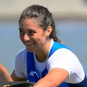 epa05995164 Susanna Cicali and Francesca Genzo of Italy react after taking the second place in the women's K2 200m final of the ICF Canoe Kayak Sprint World Cup in Szeged, 169 kms south of Budapest, Hungary, 28 May 2017. EPA/Tamas Kovacs HUNGARY OUT