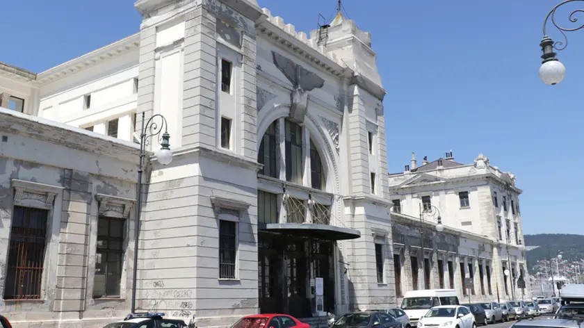 Lasorte Trieste 18/07/17 - Stazione di Campo Marzio, Ministro Franceschini, Firma Restauro Museo ferroviario