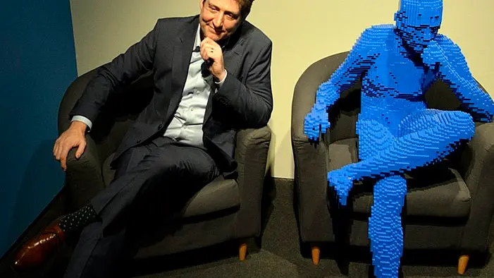 09/12/2016 Roma. Auditorium Parco della Musica. La mosta 'The art of the Brick', di Nathan Sawaya, oltre settanta sculture create con più di un milione di mattoncini Lego
