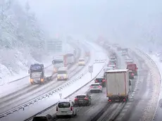 Il maltempo sulle strade della Slovenia