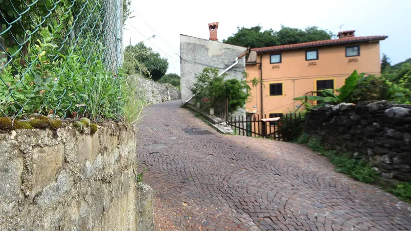 Lasorte Trieste 24/07/14 - Strada per Longera, Luogo dell'Incidente