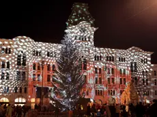 Lasorte Trieste 07/12/13 - Piazza Unità, Inaugurazione Albero di Natale