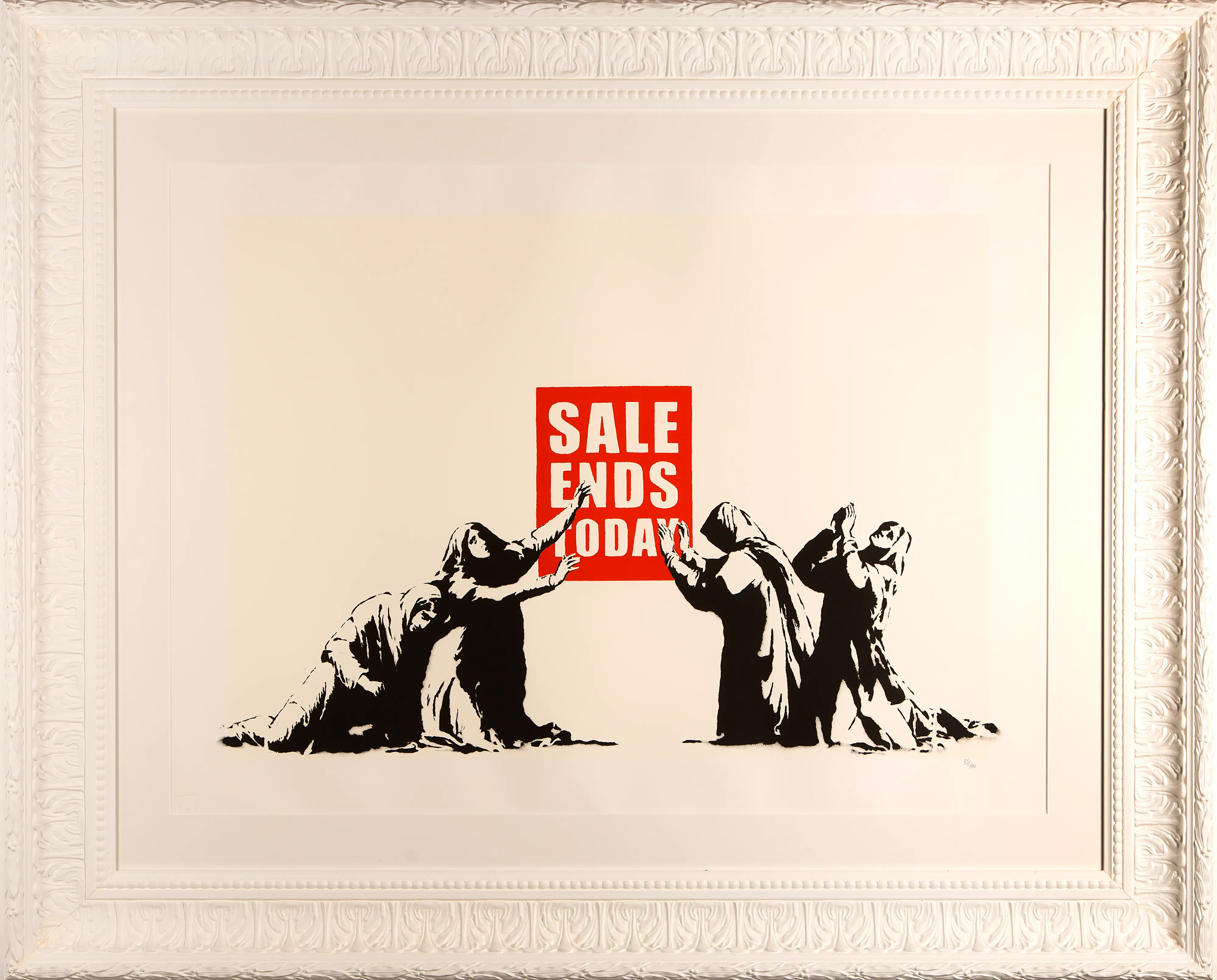 A Trieste il Salone degli Incanti, in Riva Nazario 1, si prepara ad accogliere una mostra non autorizzata di Banksy, “The Great Communicator (Unauthorized exhibition)”, che sarà visitabile dal 25 novembre al 10 aprile 2023. La mostra, curata da Gianni Mercurio, raccoglie una sessantina di opere, tra illustrazioni, video e oggetti dell'artista, la cui identità rimane sconosciuta. Ecco una carrellata delle sue opere