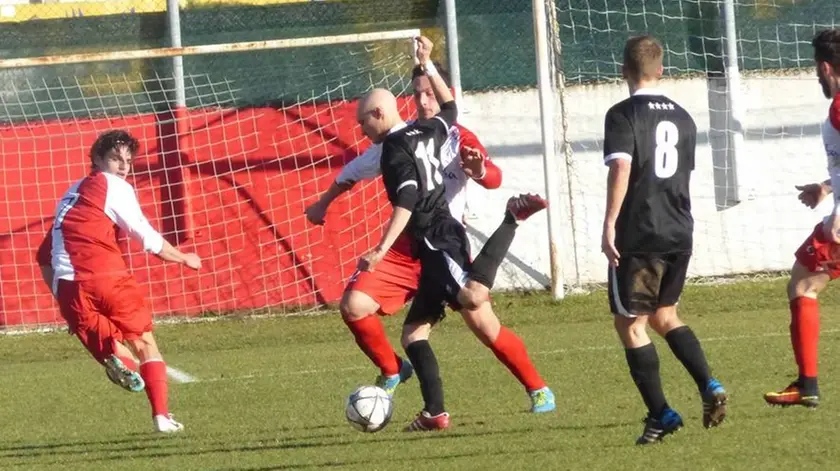 Bumbaca Gorizia 25.02.2017 calcio Juventina vs Costalunga © Fotografia di Pierluigi Bumbaca