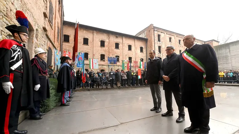 La cerimonia in Risiera (Bruni)