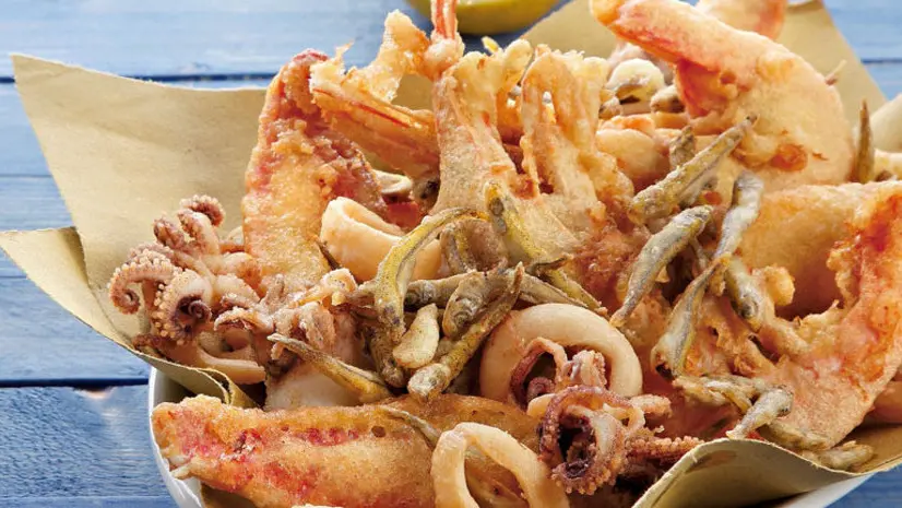 Una frittura di pesce