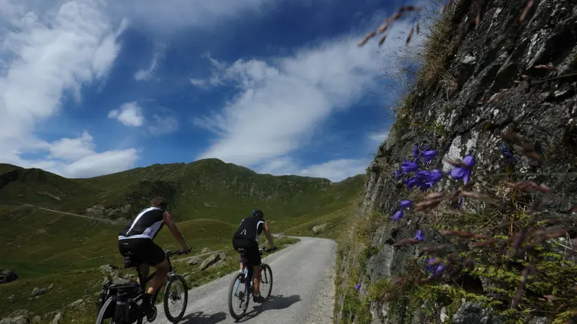 In bici sullo Zoncolan in una foto di archivio