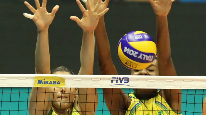 Lasorte Trieste 25/09/14 - PalaRubini, Mondiali pallavolo Femminile, Brasile - Canada