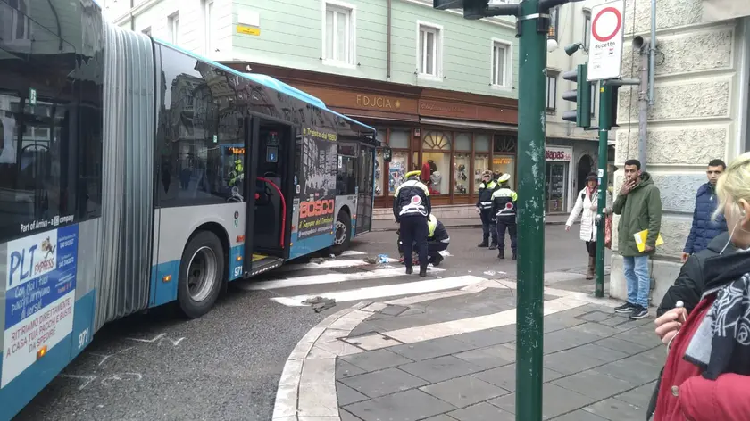 L'incidente in piazza Goldoni