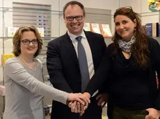 Foto BRUNI 10.03.17 Nuova Farmacia Foraggi-dott.ri Elisabetta panfili,Valeria Falagiani e David Pizziga