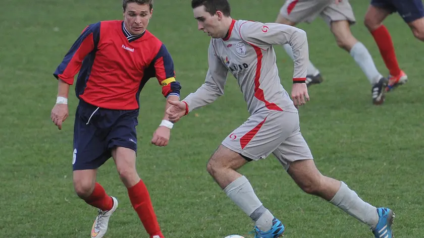 Cormons 28 novembre 2015. Calcio Dilettanti 1 Categoria Cormonese-Mariano. © Petrussi Foto Press - Diego Petrussi