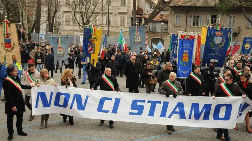 La manifestazione pro Pozzuolo del febbraio 2013