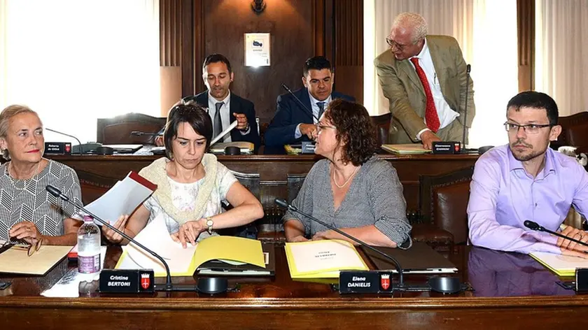 Foto Bruni Trieste 08.07.16 Consiglio Comunale-la nuova giunta-Bassa Poropat e Menis all'opposizione