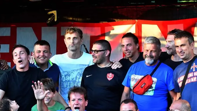 Foto BRUNI 23.06.2018 Domio: la festa alabardata