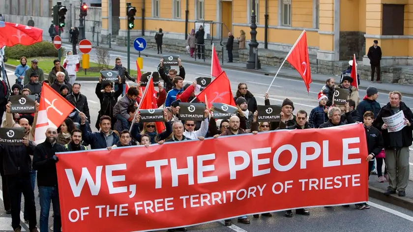 Silvano Trieste 08/12/2013 Manifestazione e Corteo TLT