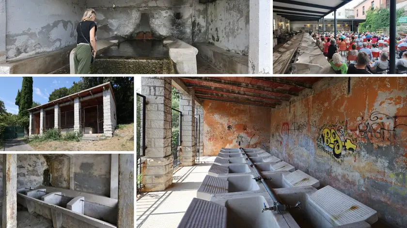 Alcuni dei vecchi lavatoi di Trieste in una fotogallery di Andrea Lasorte