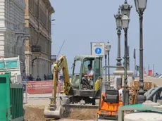 Lasorte Trieste 23/06/17 - Ponterosso, Lavori di Ripavimentazione