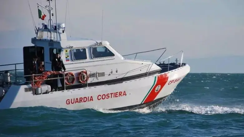 Un'imbarcazione della Guardia Costiera