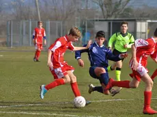 Un'immagine della partita Kras-Ism dell'ultimo campionato regionale U15