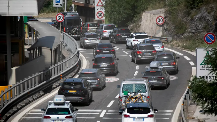 Il traffico al Lisert in un sabato 10 agosto da "bollino nero" (Bonaventura)
