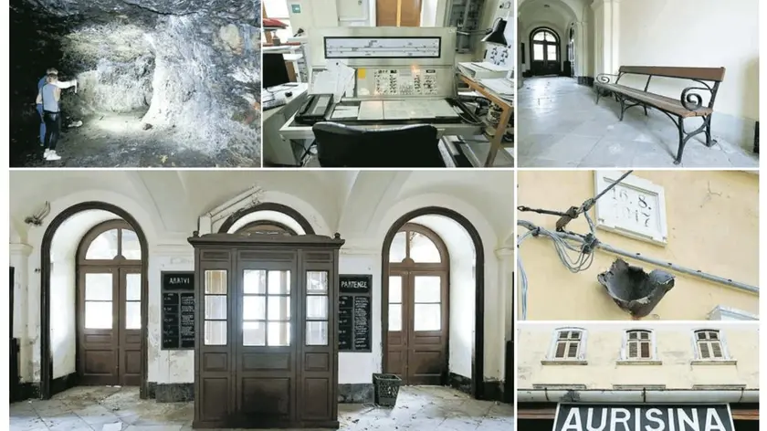 Il bunker, gli interni e il pezzo di bomba (fotoservizio Andrea Lasorte)