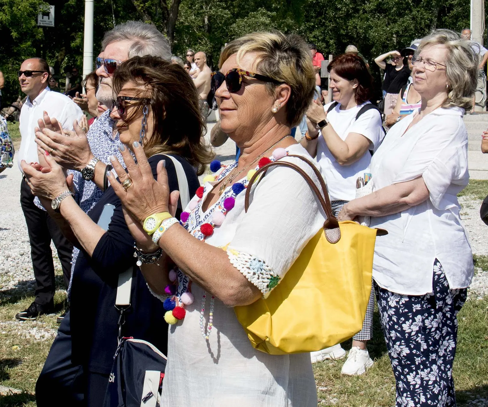 Il pubblico all’inaugurazione Fotoservizio Katia Bonaventura