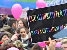 Una manifestazione a favore dei diritti delle persone omosessuali