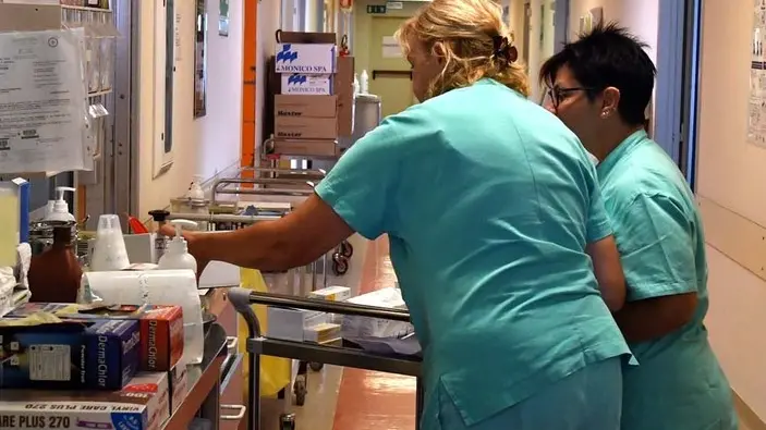 Foto BRUNI 05.09.2018 Ospedale Cattinara:Donazione Azzura lla Pneuomologia