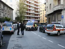 L'investimento in via Fabio Severo (foto Silvano)