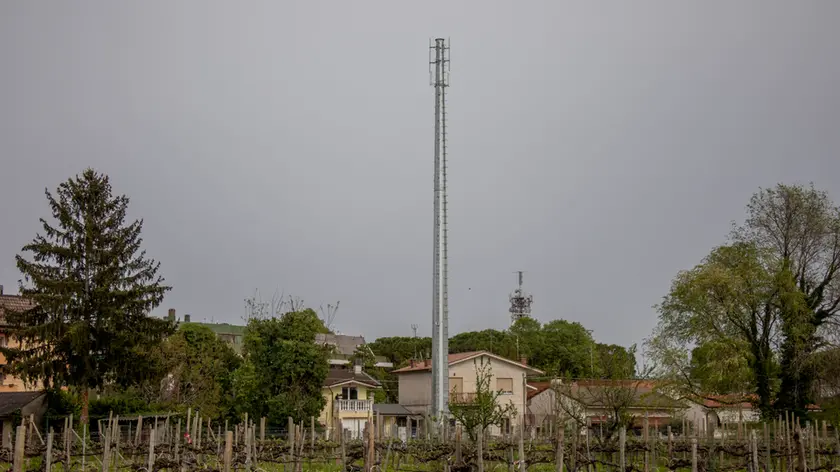 La nuova antenna a Monfalcone (Bonaventura)