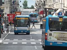 Autobus in un'mmagine d'archivio