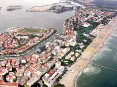 Una veduta panoramica di Grado