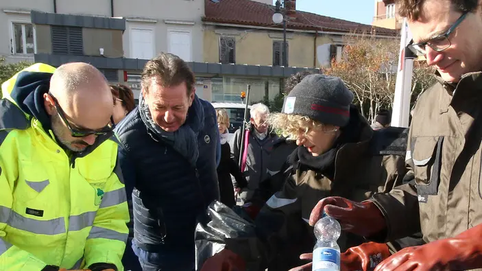 Lasorte Trieste 17/11/18 - Campo S.Giacomo, Dimostrazione Raccolta Differenziata, Rifiuti