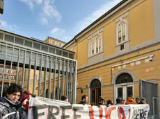 Manifestazione per Luca Tornatore sotto il consolato danese