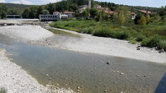 Bonaventura Monfalcone-13.08.2012 Isonzo in secca-Ponte di Sagrado-foto di Katia Bonaventura