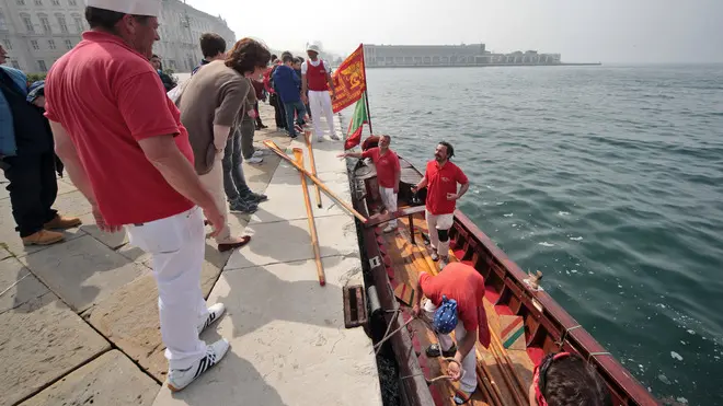 Lasorte Trieste 01/04/14 - Rive, Barca Caorlina