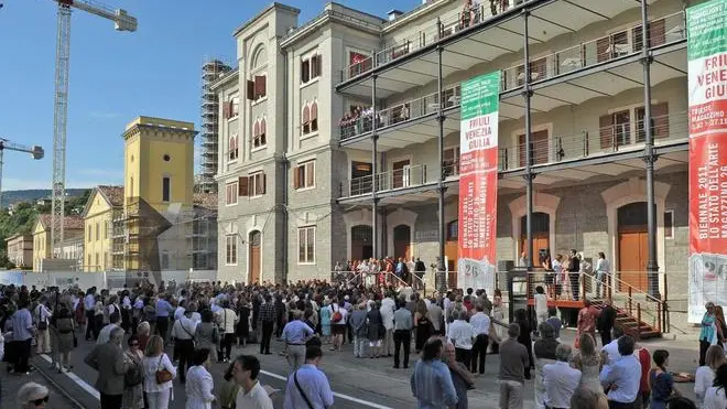 Foto BRUNI TRieste 03 07 2011 Biennale Trieste FVG inaugurazione