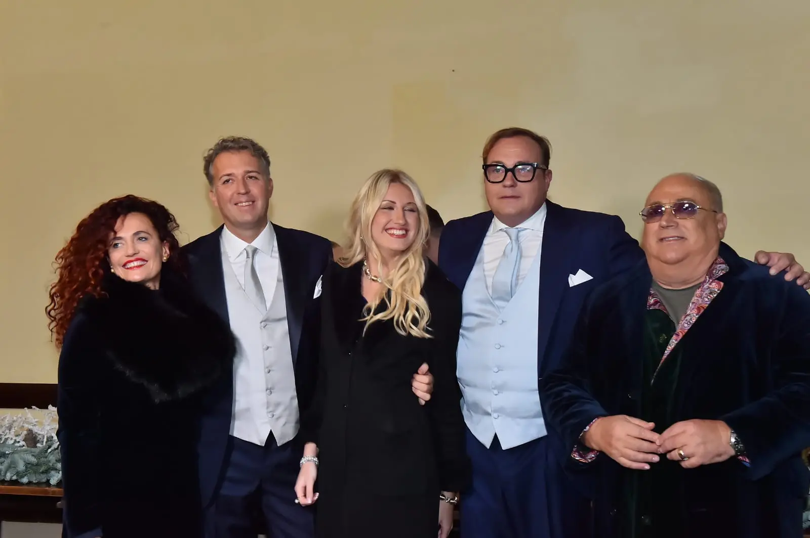 Dopo otto anni assieme e trent'anni di amicizia, Tommaso Cerno e Stefano Balloch si sono sposati. L'unione civile tra l'ex parlamentare dem e direttore del quotidiano L'Identità e l'ex sindaco di Cividale è stata celebrata oggi, mercoledì 28 dicembre, nel monastero sconsacrato di Santa Maria in Valle alla presenza dei familiari e degli amici degli sposi. (Foto Petrussi)