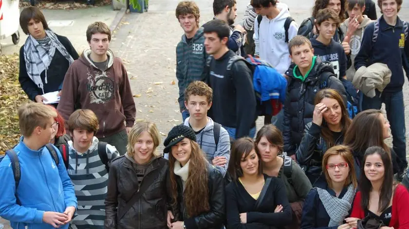 Bumbaca Gorizia - 03.11.2008 Liceo scientifico occupazione Foto di Pierluigi Bumbaca