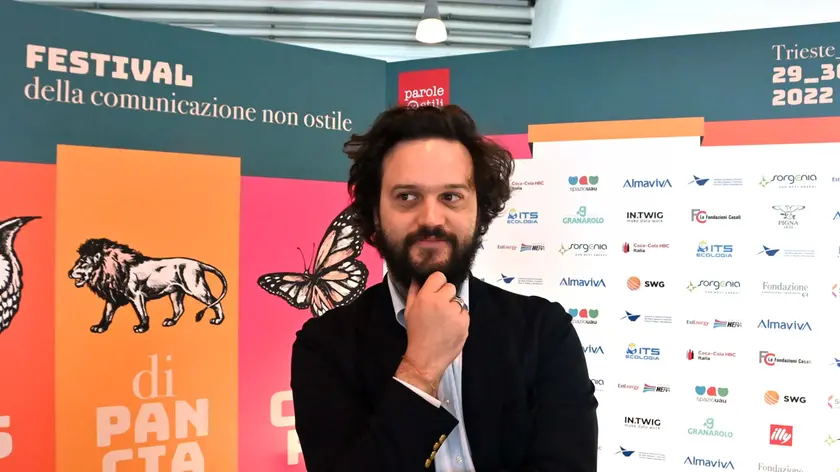 Foto Bruni Trieste 30.04.2022 Festival della comunicazione ostile con Andrea SESTA