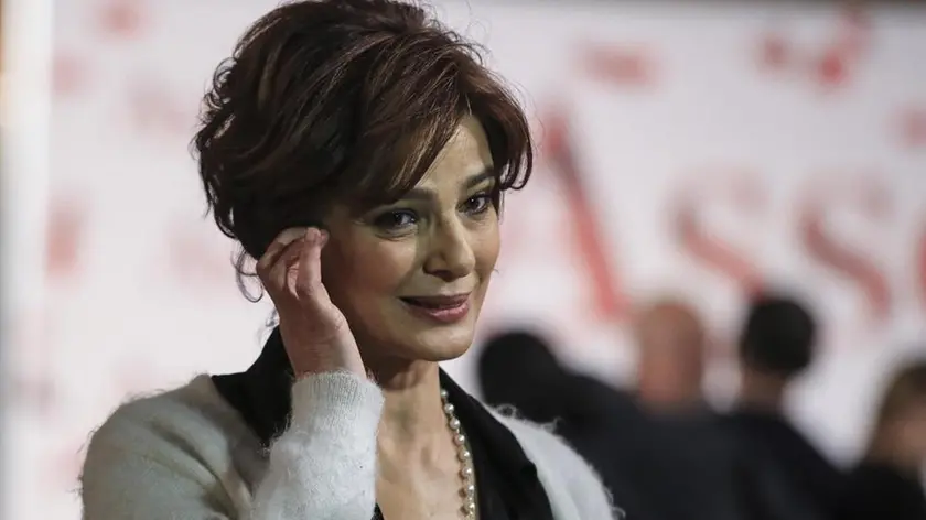 28/12/2015 Roma, Photocall del film Assolo, nella foto Laura Morante