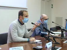 Lasorte Trieste 11/11/20 - Regione, Conferenza stampa Fedriga Riccardi Coronavirus