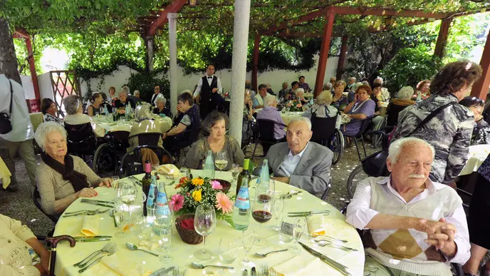 Lasorte Trieste 21/06/2014 - Trattoria suban - pranzo dei centenari