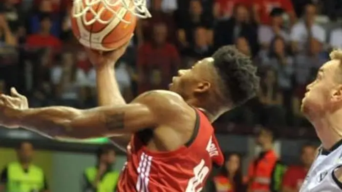 Foto BRUNI 07.10.2018 Campionato Basket serie A:Alma Trieste-Virtus Bologna--William Mosley