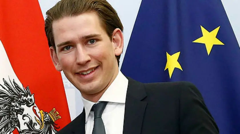 Il ministro agli Esteri austriaco Sebastian Kurz