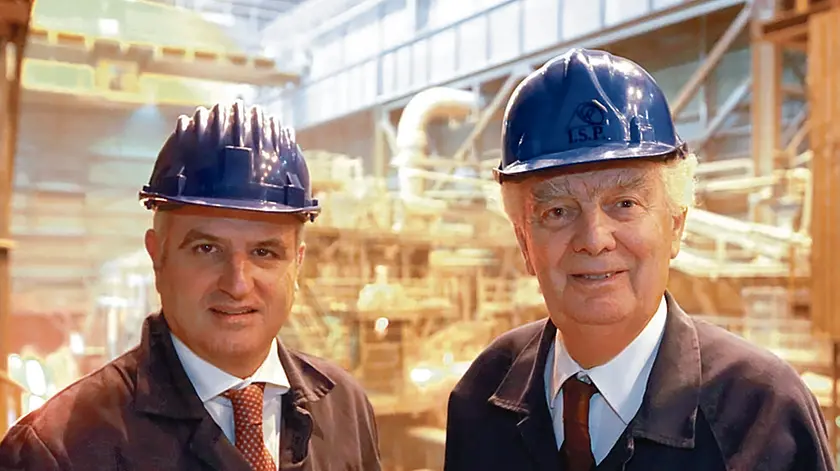 L’ad Mario Caldonazzo e il presidente Giovanni Arvedi