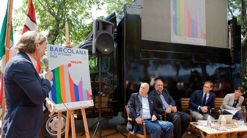 La presentazione della Barcolana (Silvano)