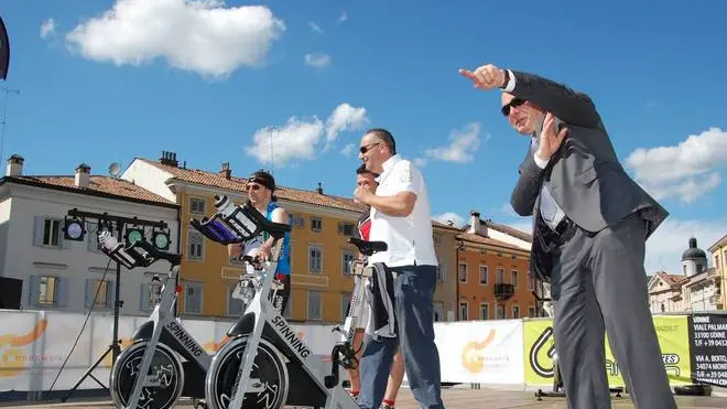 Bumbaca Gorizia 18.05.13 Spinning in piazza Vittoria - Fotografia di Pierluigi Bumbaca